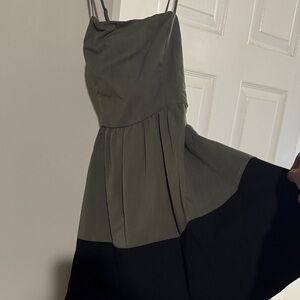 Francesca's Collections Olive and Black Mini Dress NWT never worn